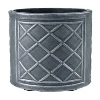 Кашпо Lead Effect Planter Round