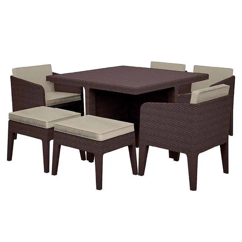 Комплект садовой мебели из семи элементов Columbia Set 7 pcs