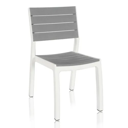 Пластиковый стул с невысокой спинкой и подлокотниками Harmоny Armchair 3