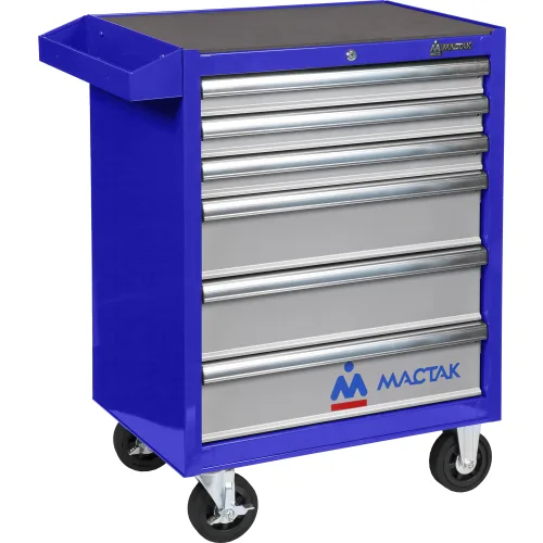 Тележка с набором инструментов "Лидер" 270 предметов (синяя) 2