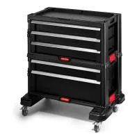 Тележка пластиковая 5 ящиков на колесах 5 DRAWERS TOOL CHEST SET