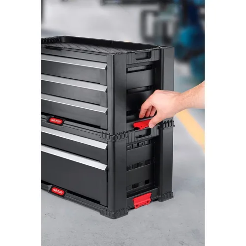 Тележка пластиковая 5 ящиков на колесах 5 DRAWERS TOOL CHEST SET 4