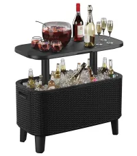 Столик-холодильник BEVY BAR LARGE COOL BAR (Капучино)