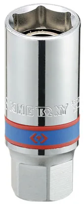 Головка свечная шестигранная 1/2;, 21 мм, магнитный фиксатор KING TONY 466521 2