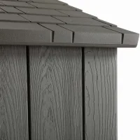 Сарай пластиковый WoodLook 8*10