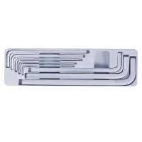 Набор Г-образных шестигранников 1/8"-9/16", дюймовые длинные, 8 предметов