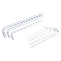 Набор Г-образных шестигранников 1/8"-9/16", дюймовые длинные, 8 предметов