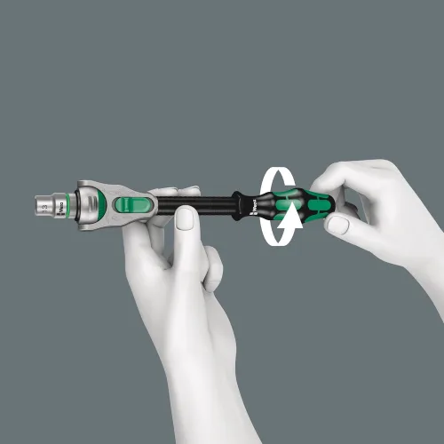 Набор с трещоткой, привод 1/4", метрический 8100 SA 6 Zyklop Speed 5