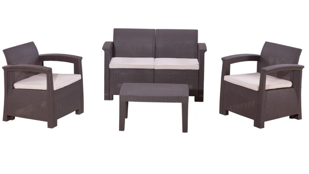 Комплект мебели B:rattan Rattan Comfort 4, венге