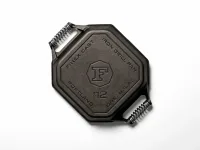 Сковорода-гриль чугунная с двумя ручками Grill Pan D=30