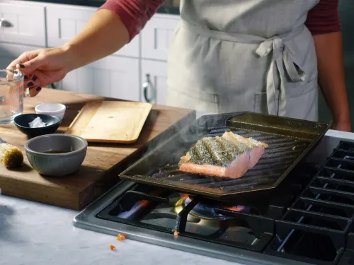Противень чугунный Grill Pan D=40 3