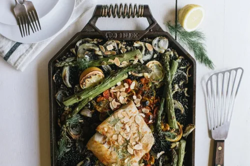 Противень чугунный с двумя ручками Grill Pan D=44 3