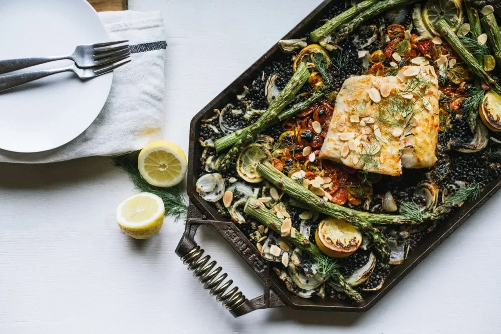 Противень чугунный с двумя ручками Grill Pan D=44