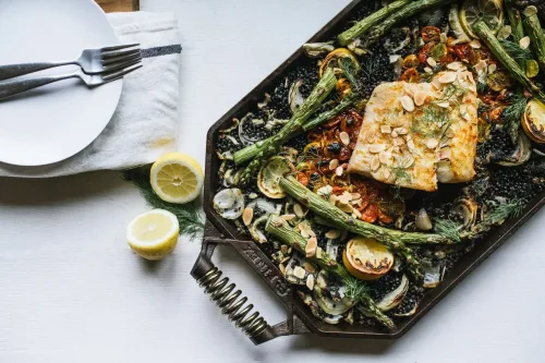 Противень чугунный с двумя ручками Grill Pan D=44 4