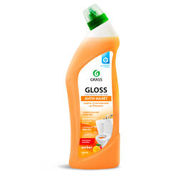 Чистящий гель для ванны и туалета "Gloss amber" (флакон 1000 мл)