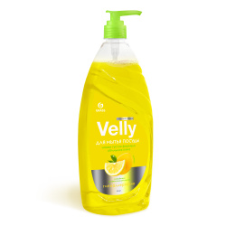 Средство для мытья посуды "Velly" лимон (флакон 1000 мл)