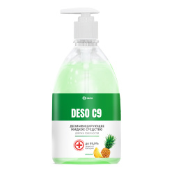 Дезинфицирующее средство на основе изопропилового спирта DESO C9 (ананас) (флакон 500 мл)