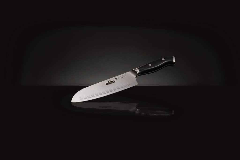 Нож поварской Santoku 3