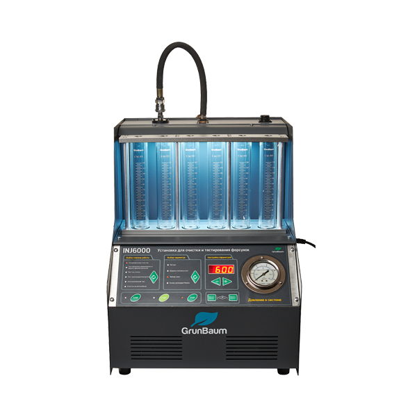 Стенд УЗ GrunBaum INJ6000, для 6-и форсунок 3