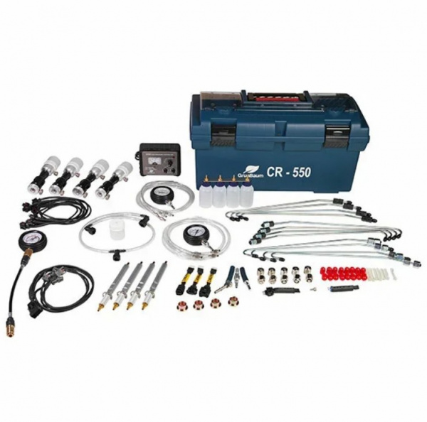 Тестер давления Common Rail GrunBaum CR-550, с компрессометром 2