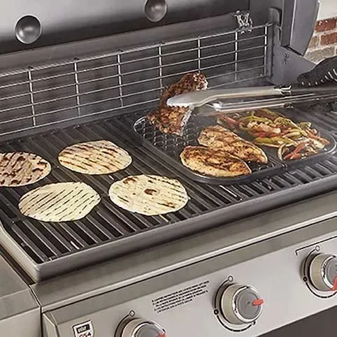 Решетка гриль и Противень. Подходит к решеткам для приготовления GBS (Gourmet BBQ System) 5