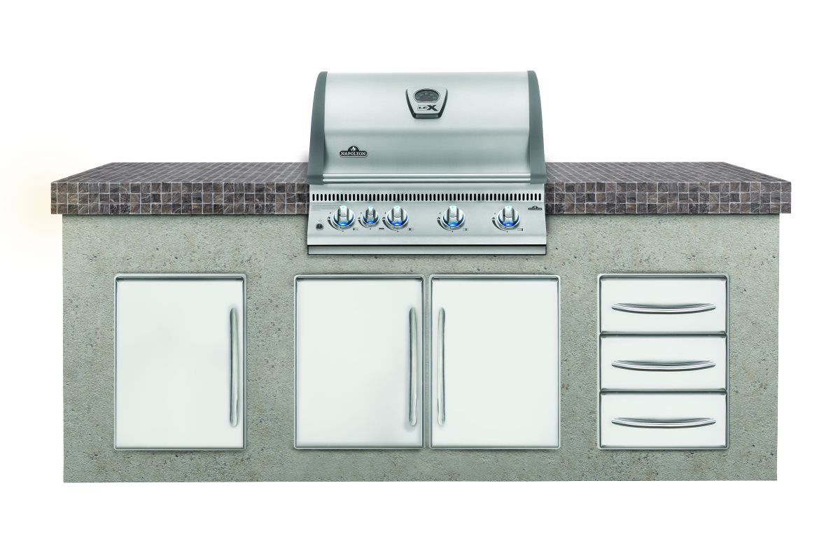 Газовый гриль Napoleon BILEX 485 (встраеваемый) 4