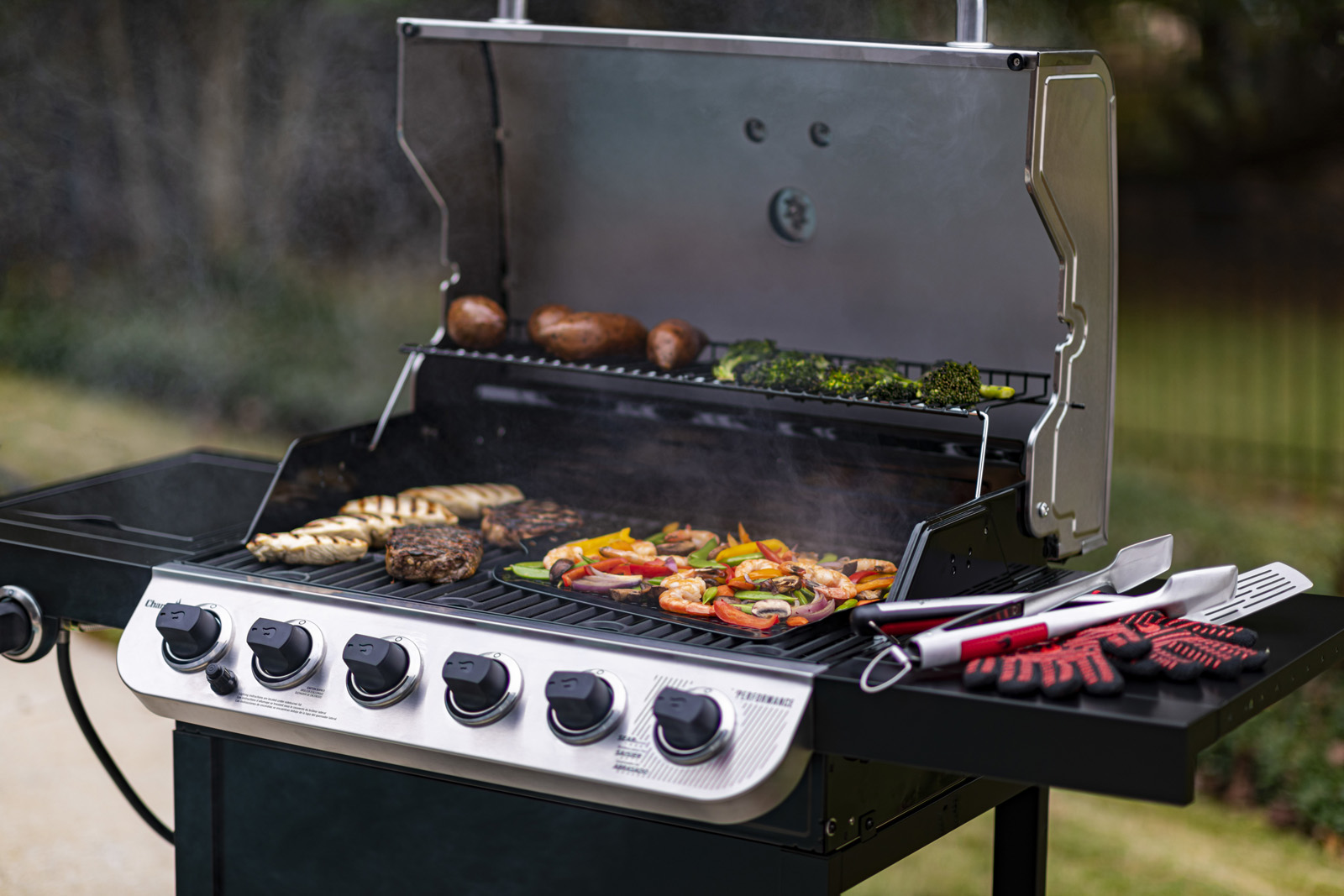 Противень перфорированный Char-Broil Topper 6