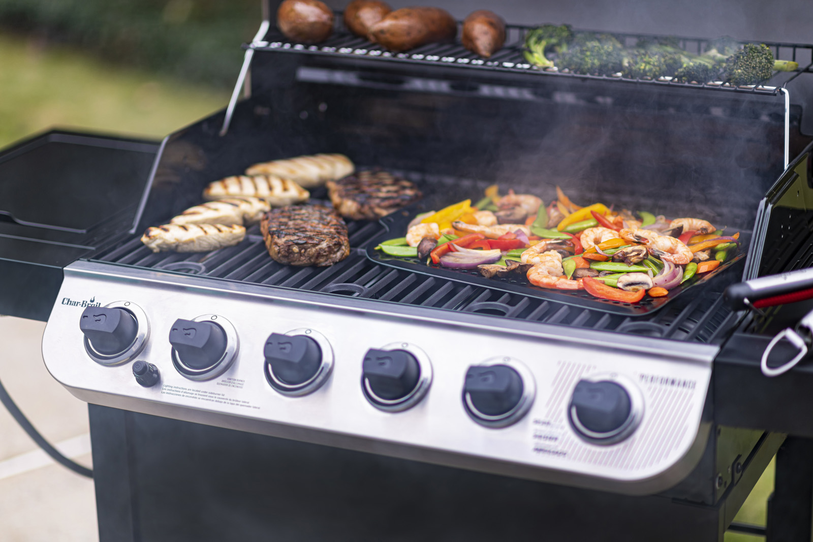 Противень перфорированный Char-Broil Topper 7