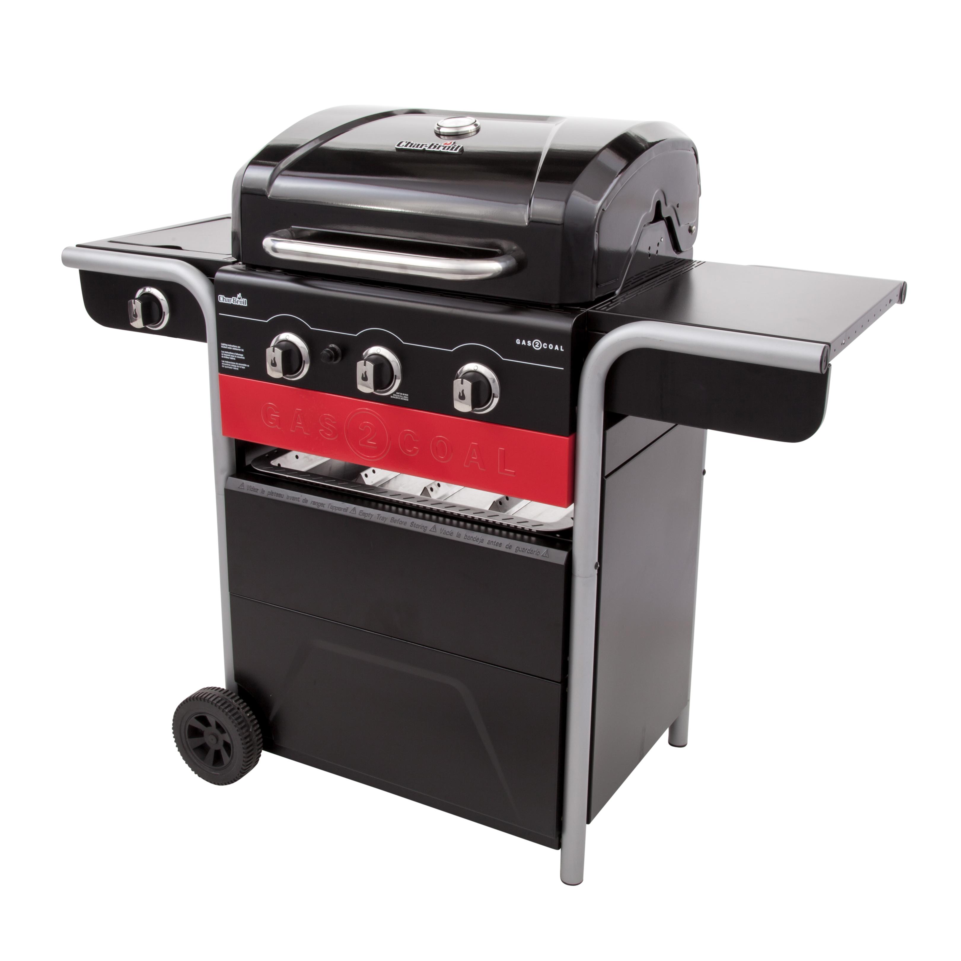 Газовый гриль Char-Broil Hybrid Gas and Charcoal 3