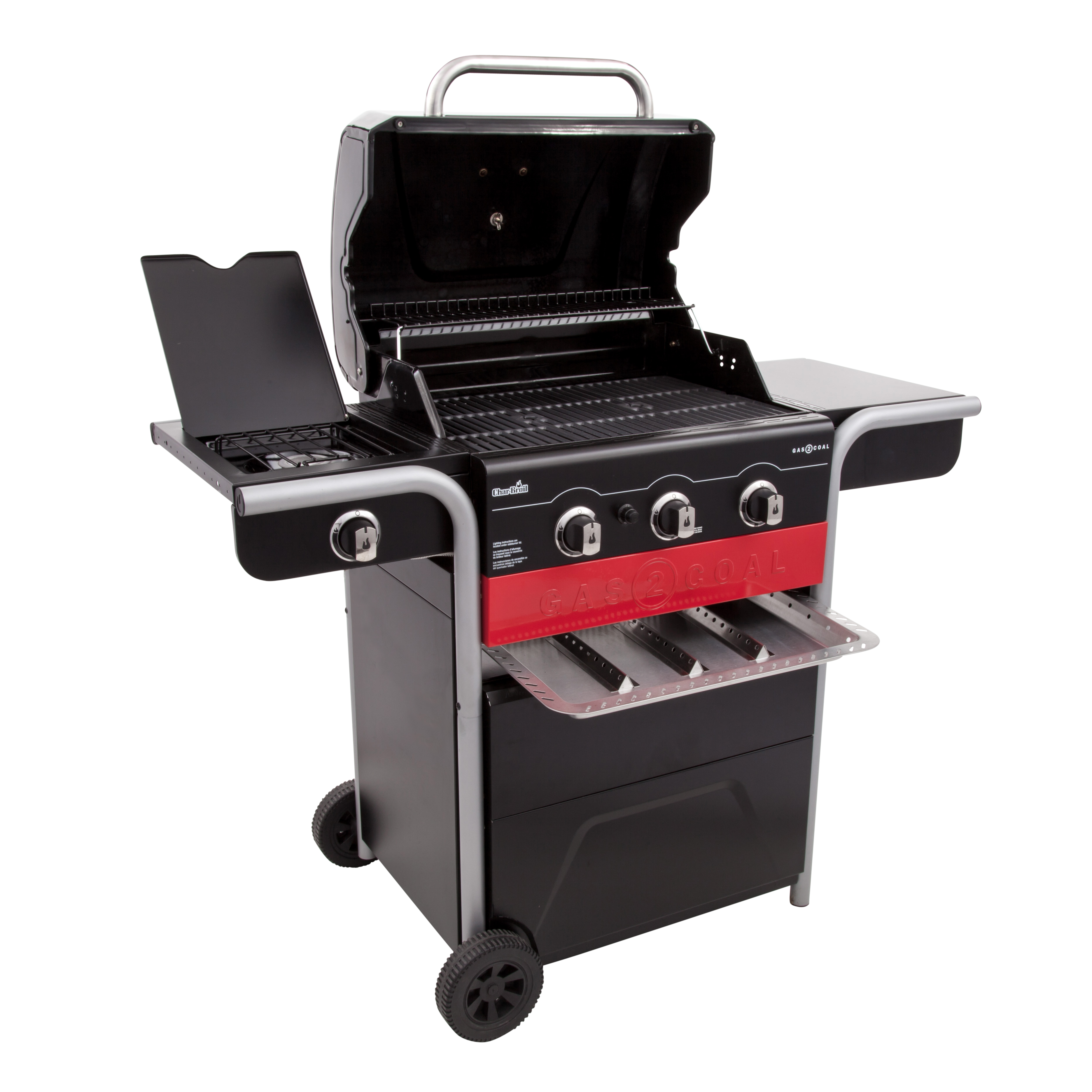 Газовый гриль Char-Broil Hybrid Gas and Charcoal 4
