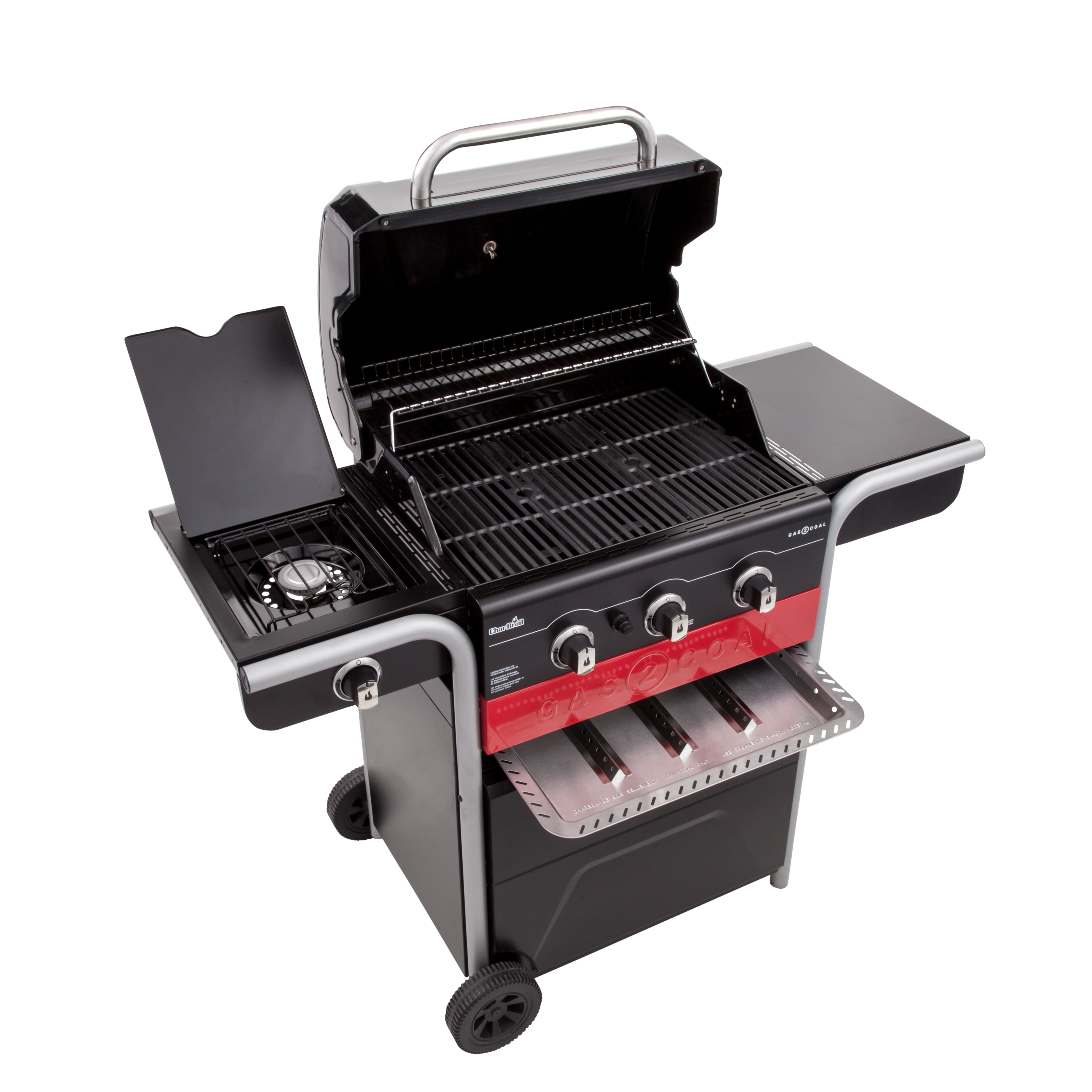 Газовый гриль Char-Broil Hybrid Gas and Charcoal 5