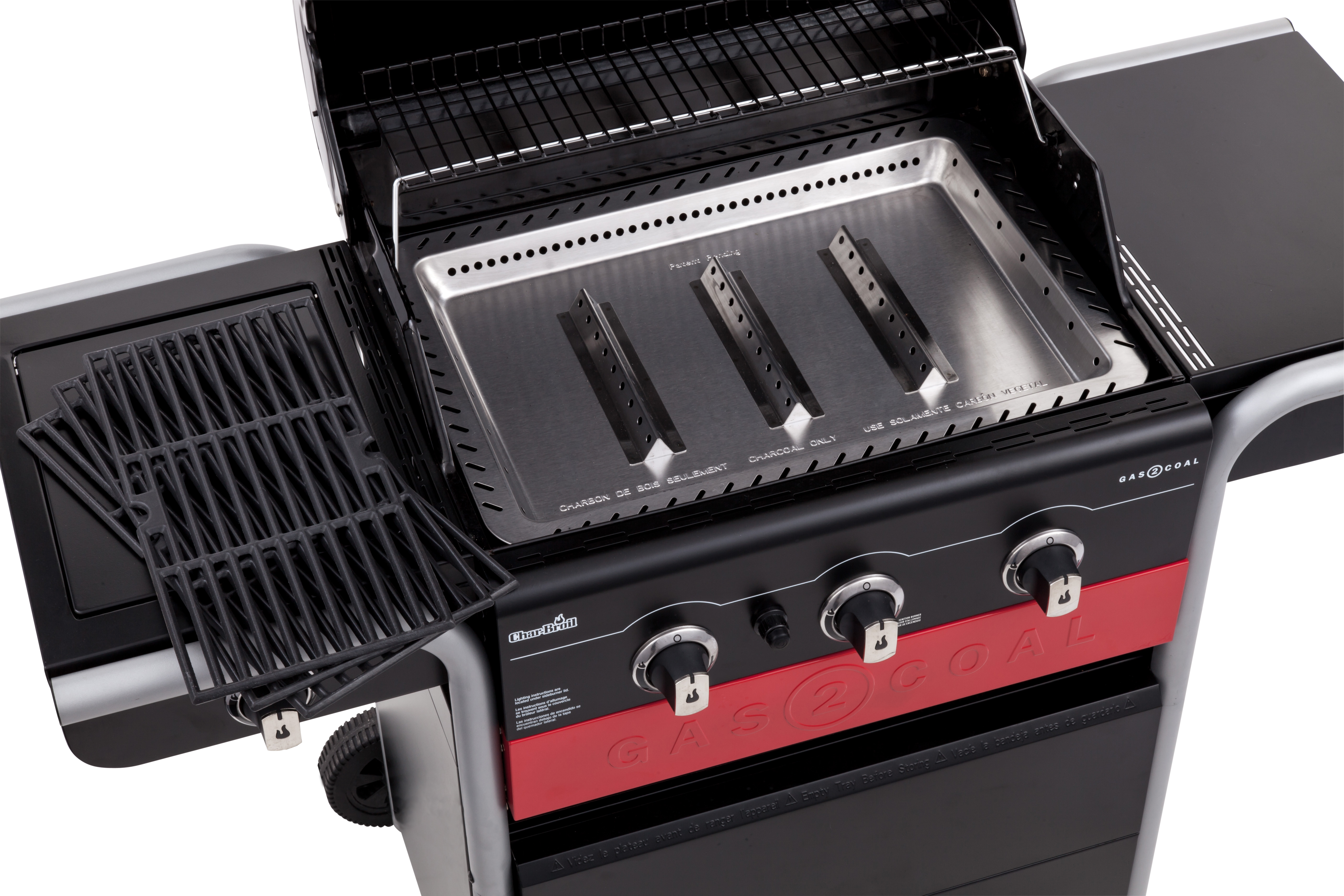 Газовый гриль Char-Broil Hybrid Gas and Charcoal 6