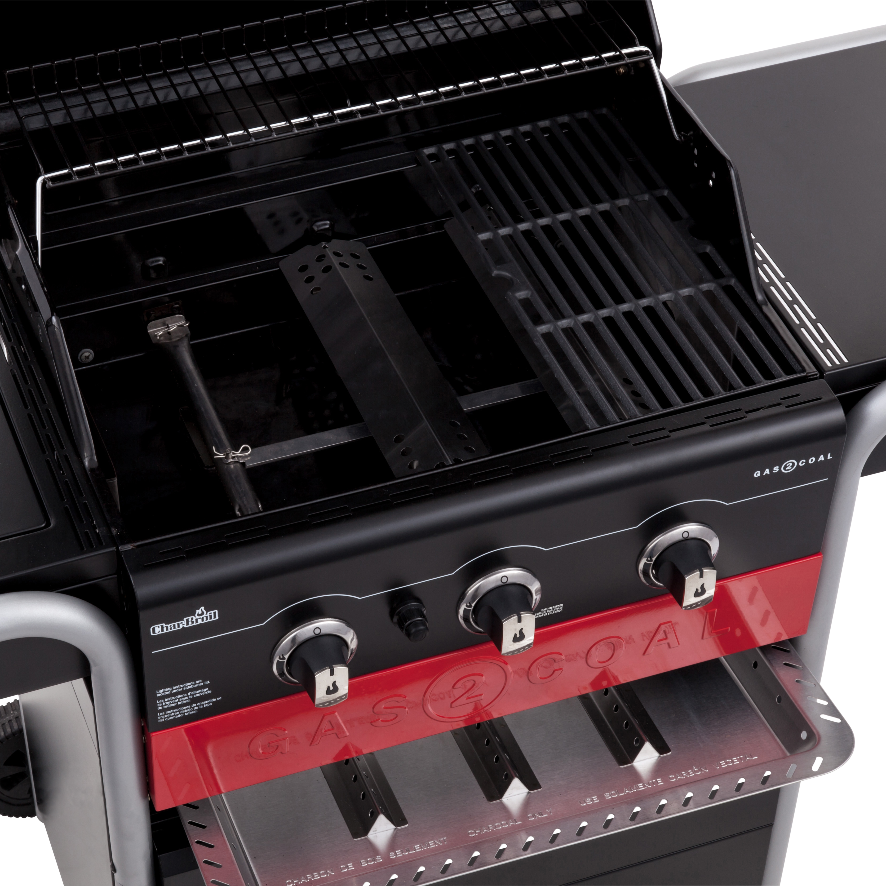 Газовый гриль Char-Broil Hybrid Gas and Charcoal 7