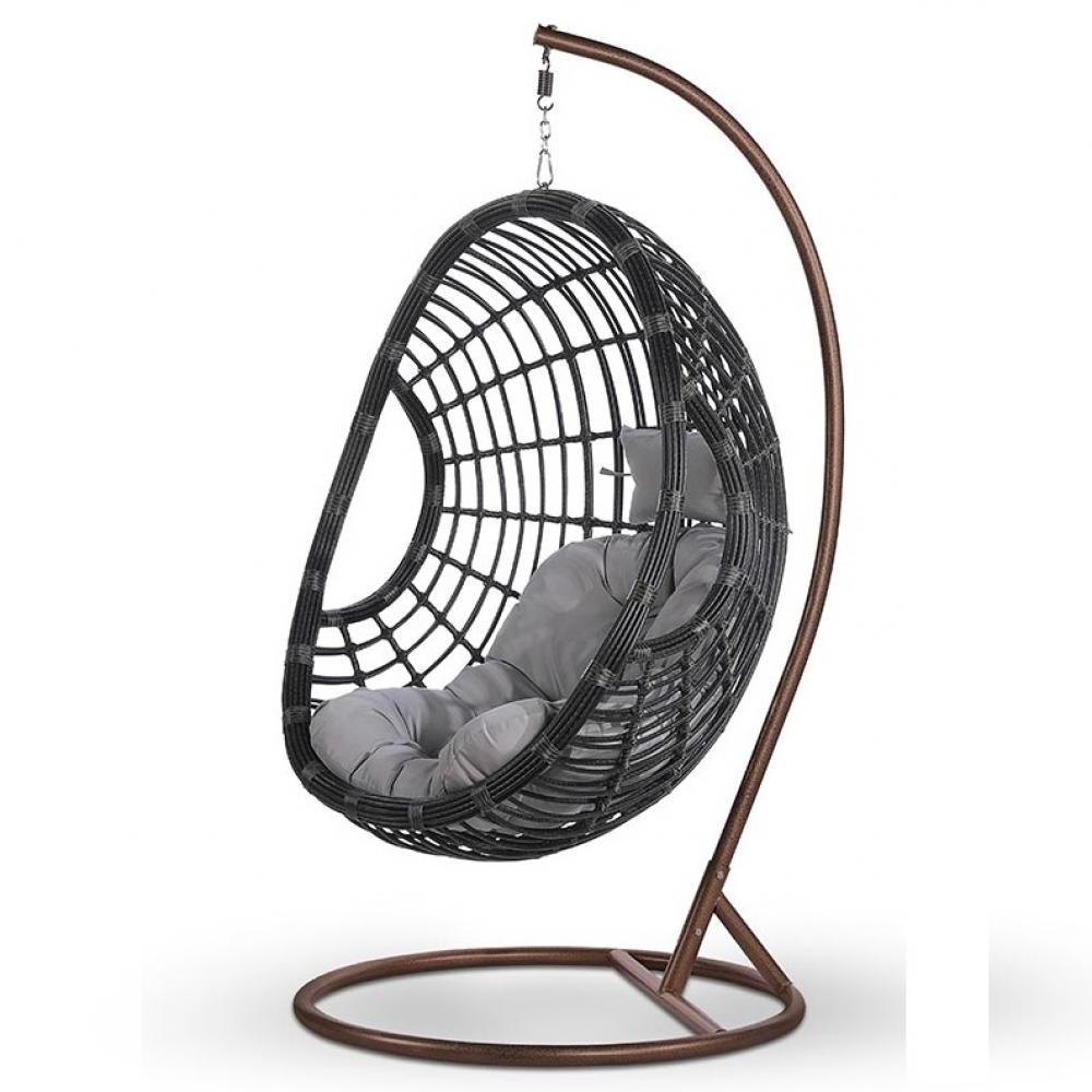 Подвесное кресло из искусственного ротанга AFM-300C Dark Grey 3