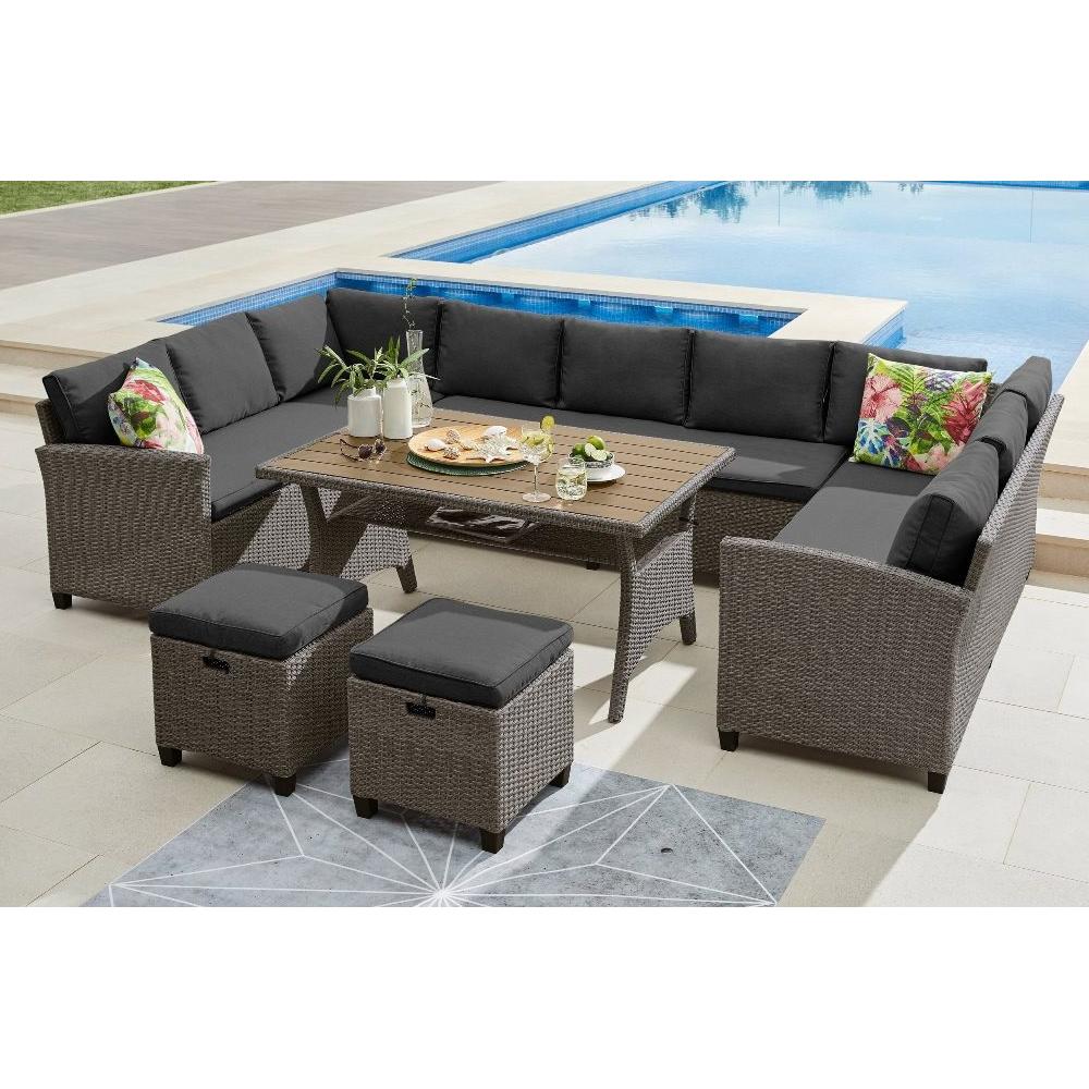 Комплект плетеной мебели T347/S65A-W53 Brown 2