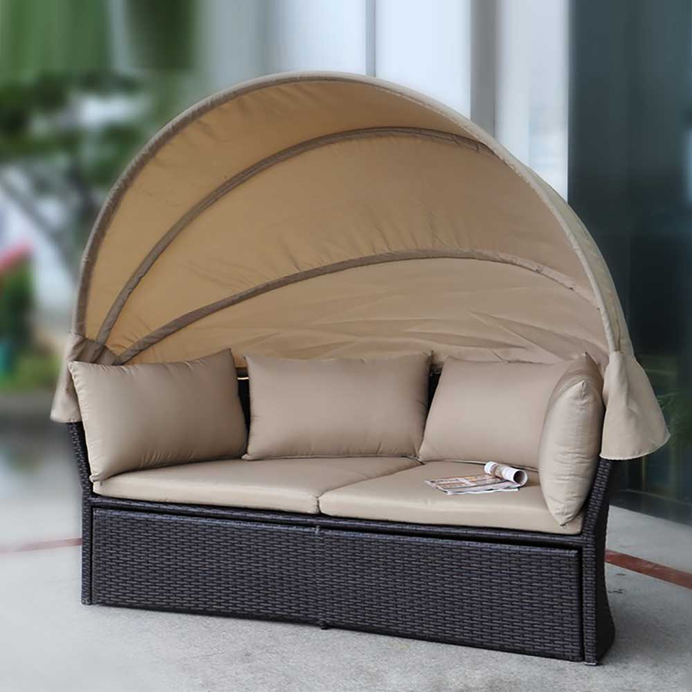 Комплект мебели из иск. ротанга AFM-325B Brown 6