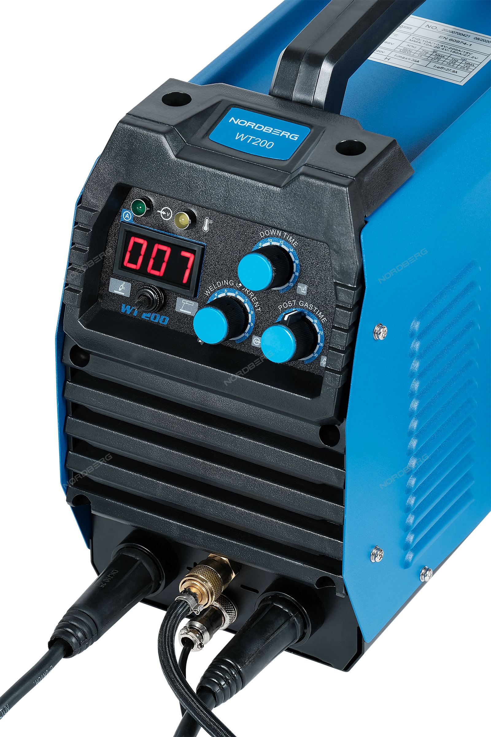 АППАРАТ СВАРОЧНЫЙ инверторный TIG+MMA, 220V 2