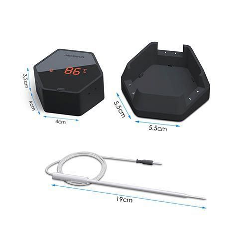 ТЕРМОМЕТР ЦИФРОВОЙ БЕСПРОВОДНОЙ IBT-6XS BLUETOOTH IN 4