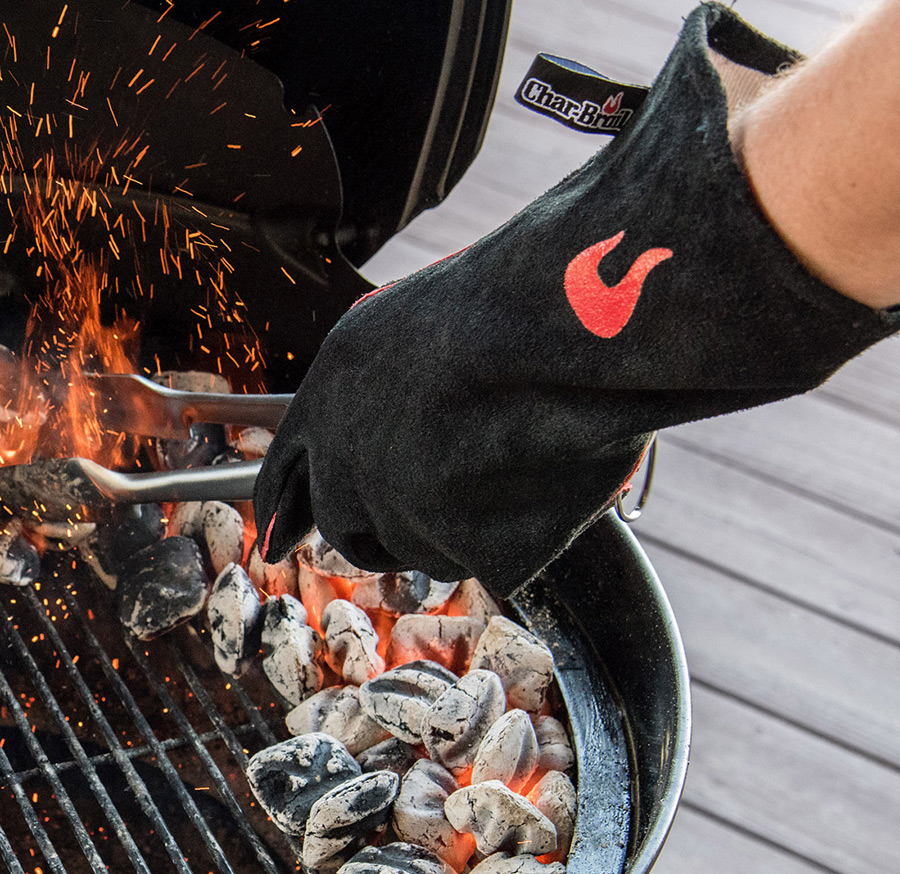 Перчатки для гриля Char-Broil кожаные 4