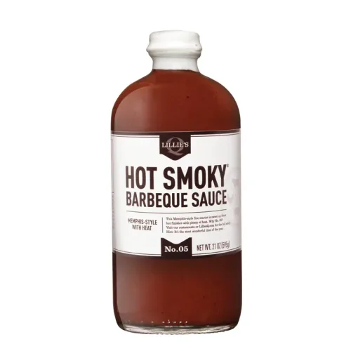 Соус барбекю HOT SMOKY 595г бутылка/стекло LS