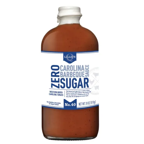 Соус барбекю ZERO SUGAR CAROLINA 510Г бутылка/стекло LS