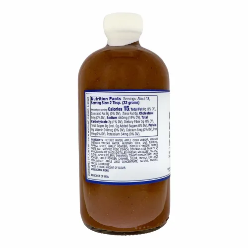 Соус барбекю ZERO SUGAR CAROLINA 510Г бутылка/стекло LS 2