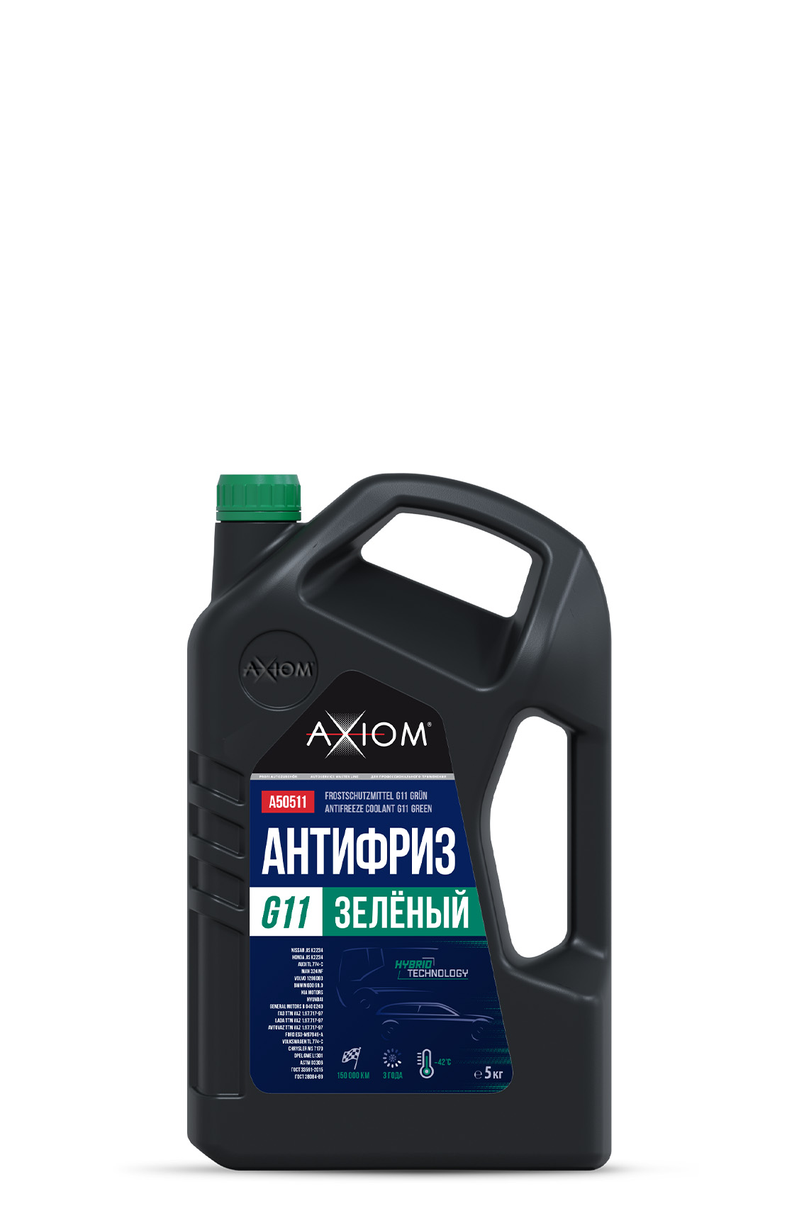 Антифриз G11 зеленый 5л 2