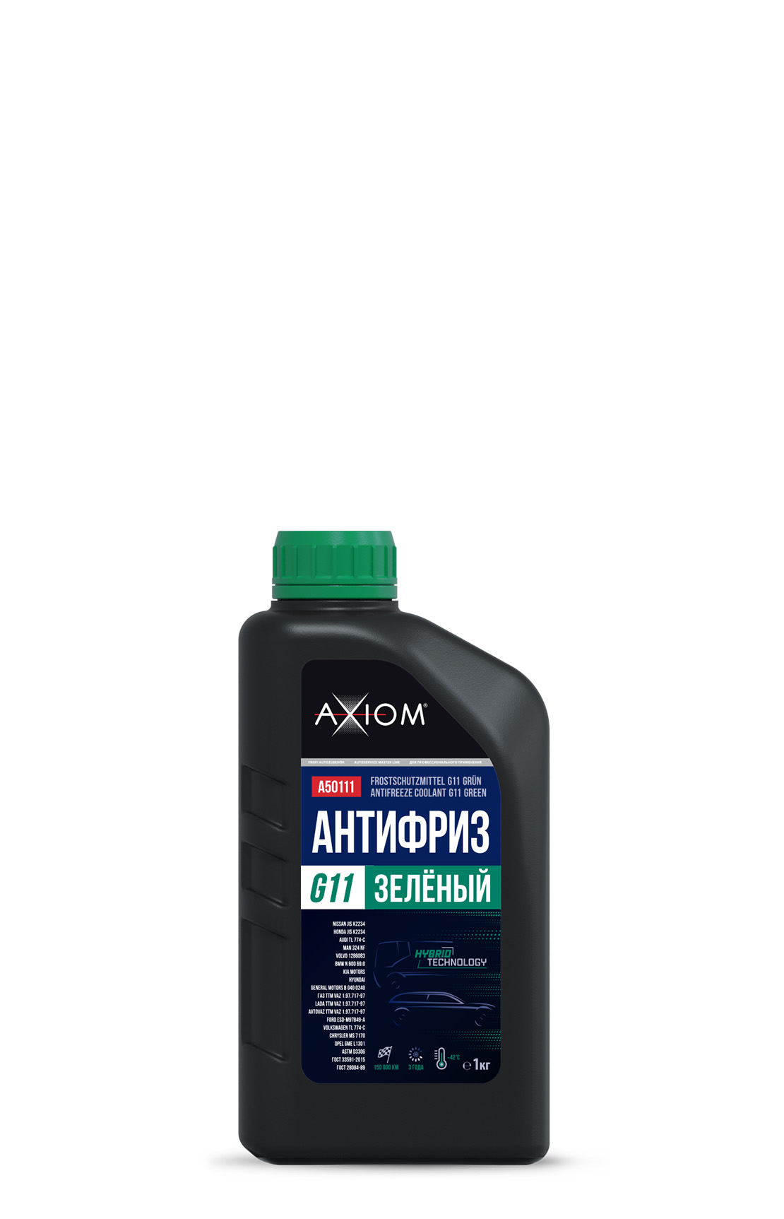 Антифриз G11 зеленый 1л 2