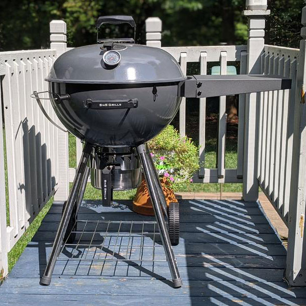 Угольный гриль Slow ‘N Sear Original Kettle, 57 см, черный 18