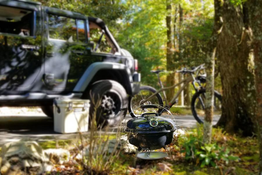 Угольный гриль Slow ‘N Sear Travel Kettle, 47 см, черный 2
