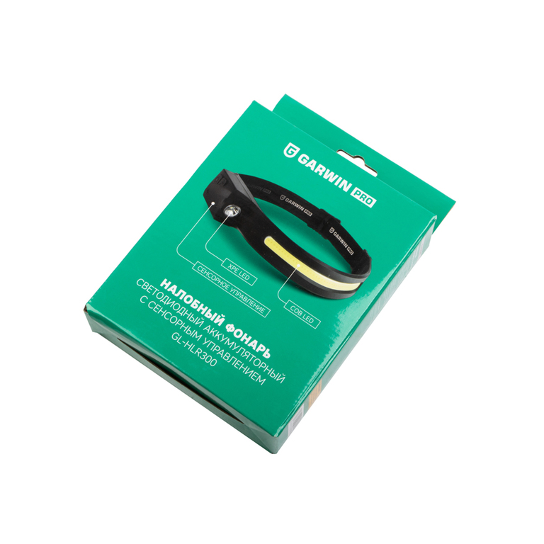 Фонарь налобный аккумуляторный GL-HLR300 GARWIN PRO 2