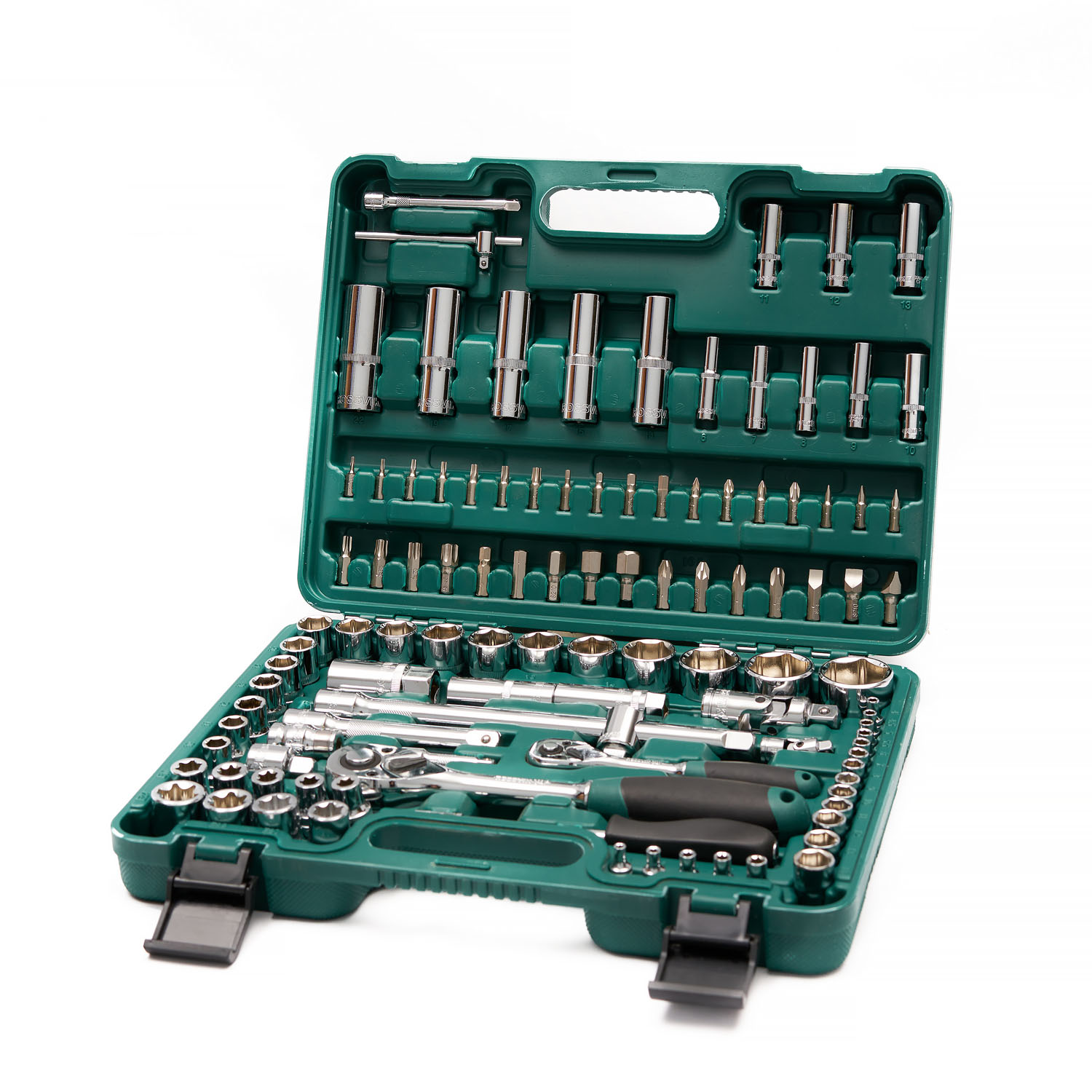 Набор инструментов универсальный, 108 предметов (1/4", 3/8", 1/2", 5/16" DR) 2