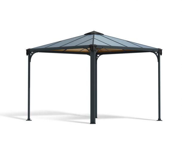 Открытая беседка GAZEBO PALERMO 3000 (серый) 7