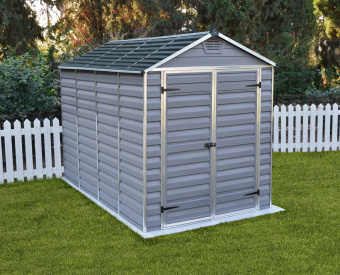 Сарай Palram – Canopia SkyLight 6x10 серый 6